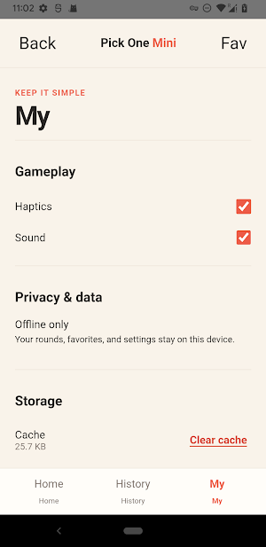 Pick One Mini Screenshot 2