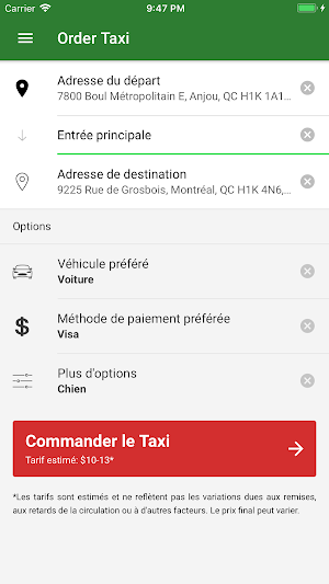 Taxi Coop Est Screenshot 1
