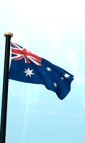 Australia Flag 3D Free Screenshot 1