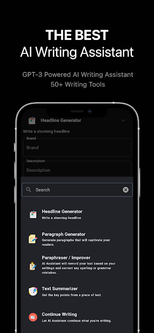 AI Essays Writing Assistant Screenshot 0