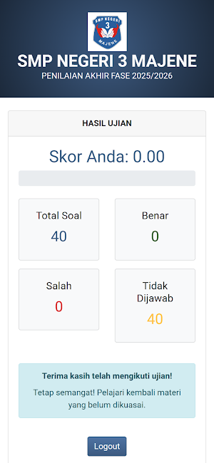 SMP NEGERI 3 MAJENE Screenshot 2