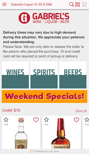 Gabriel's Liquor Screenshot 1