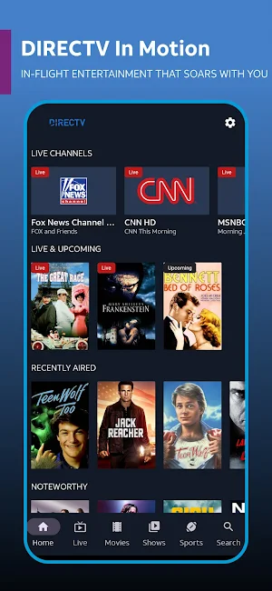 DIRECTV In Motion Screenshot 0