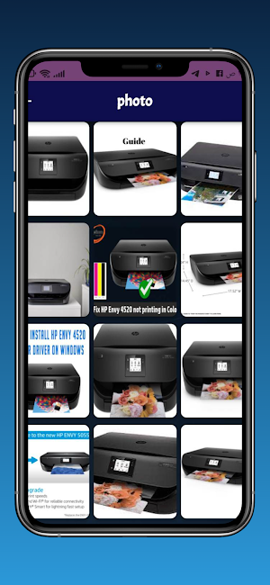 HP Envy 4520 Printer guide Screenshot 2