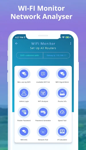 WiFi Analyzer and Monitor Screenshot 0