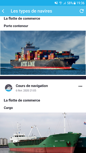Cours de navigation maritime Screenshot 0