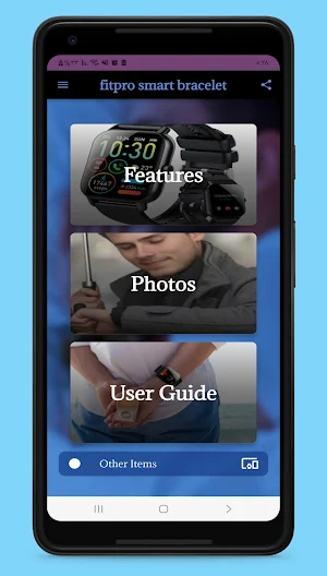 fitpro smart bracelet guide Screenshot 0