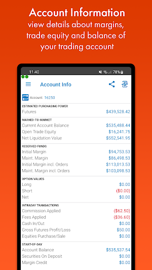 UTRADE Futures Screenshot 1