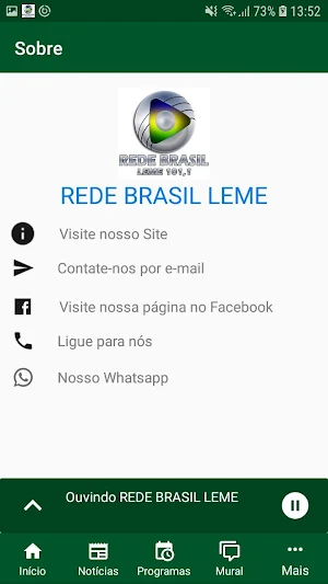 Rede Brasil Leme Screenshot 2