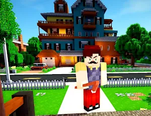 Secret Neighbor Mod for mcpe Screenshot 0