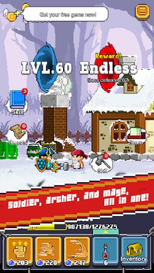 Idle Might Hero Screenshot 1