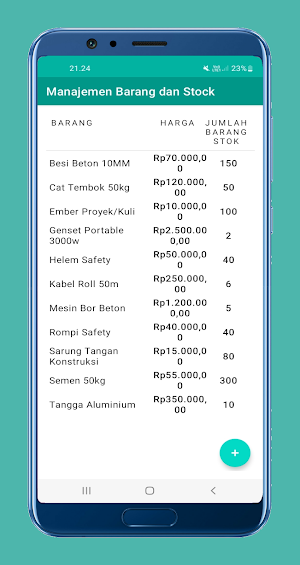 Manajemen Barang dan Stock Screenshot 1