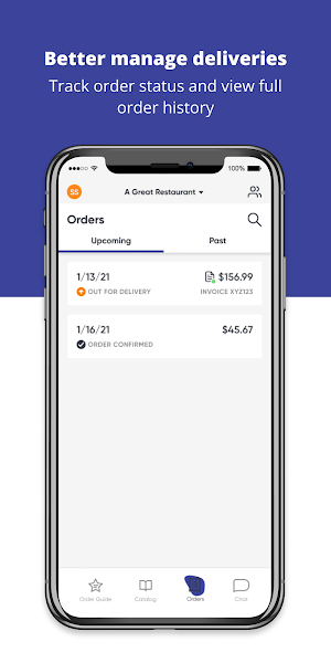 Brown Foodservice Screenshot 2