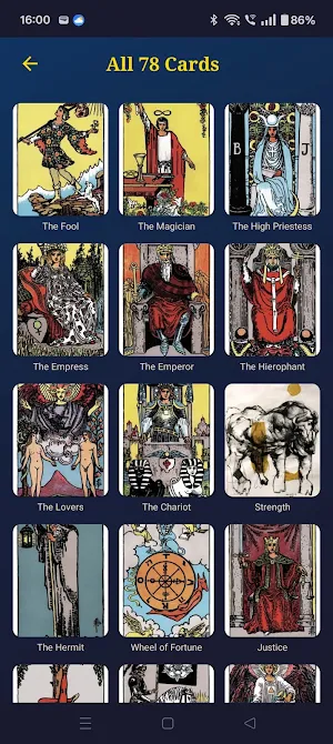 Tarot Cards Reader - Beginner Screenshot 0