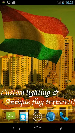 Bolivia Flag Live Wallpaper Screenshot 3