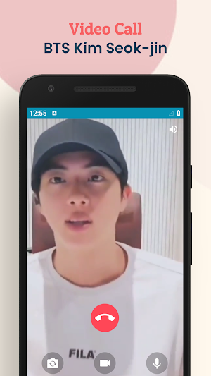 Kim Seok Jin Fake Chat & Call Screenshot 3