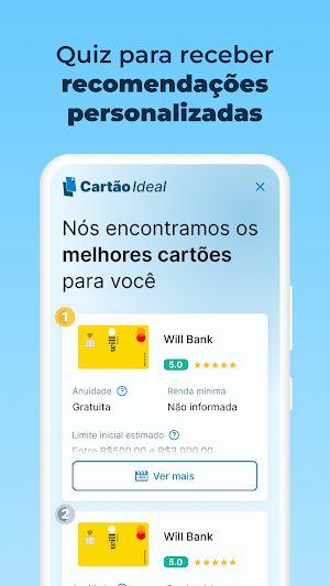 Compare Cartão de Crédito Screenshot 1