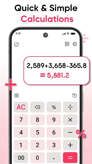 Simple Calculator & Tools Screenshot 0