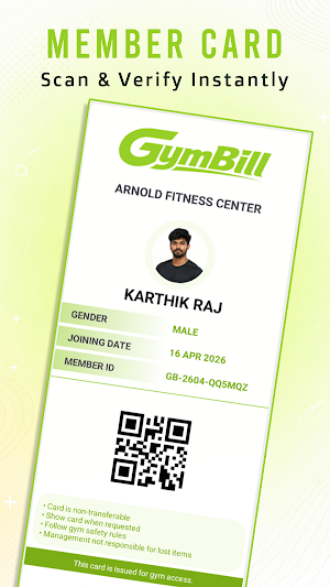 GymBill - Gym Management App Screenshot 3