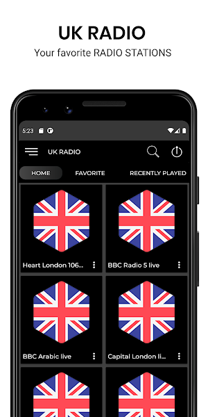 UK Radio World Service UK Free Radio App Online Screenshot 0