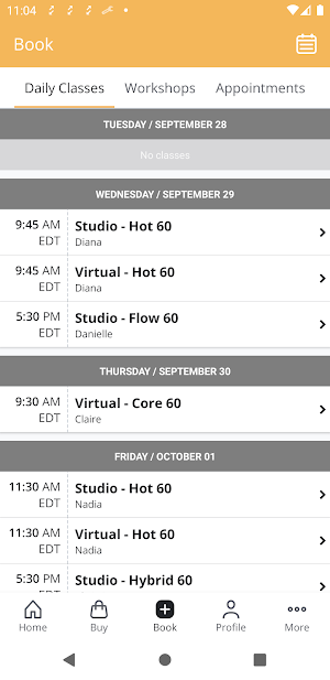 Bikram Yoga Rockville Screenshot 1