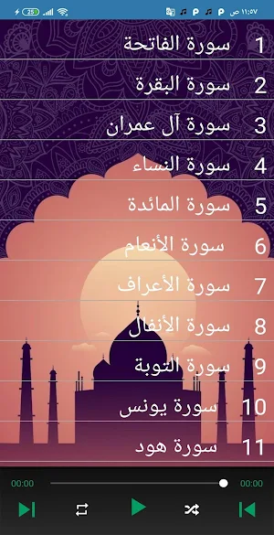 سعد الغامدي القرأن الكريم كامل بدون نت جوده عاليه Screenshot 3