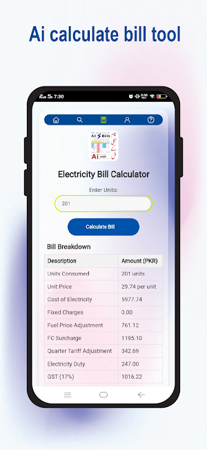 Electric Bill Pakistan Screenshot 3