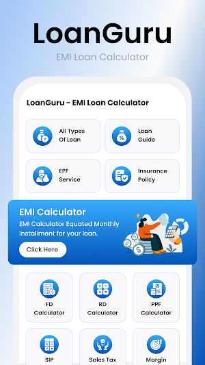 LoanGuru - EMI Loan Calculator Screenshot 1