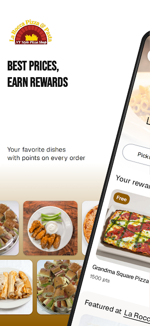 La Rocca Pizza and Pasta Screenshot 0