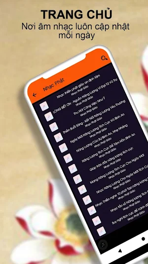 Nhạc Phật Năng Lượng Tích Cực Screenshot 0