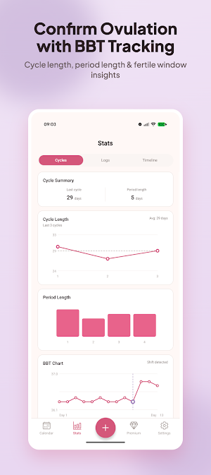 Period Tracker: Ovulation Date Screenshot 3