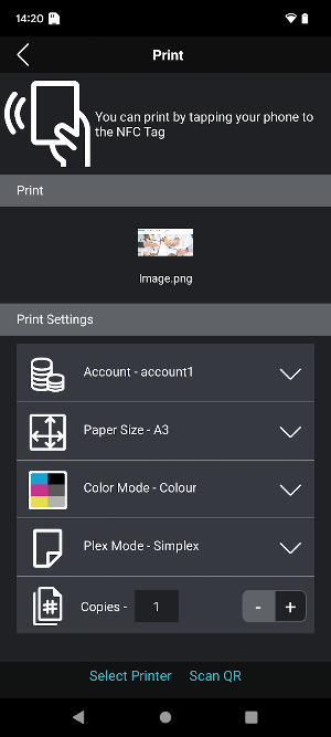 ApeosWare MS Mobile 2 Screenshot 1