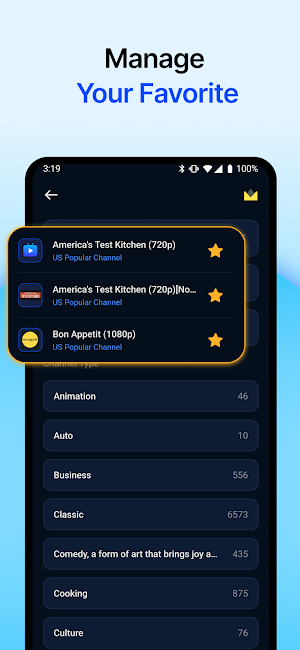 IPTV Player: Stream & Live TV Screenshot 3