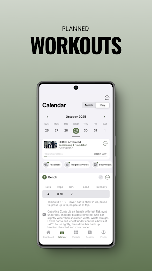 BUILTFROMZERO TRAINING APP Screenshot 3