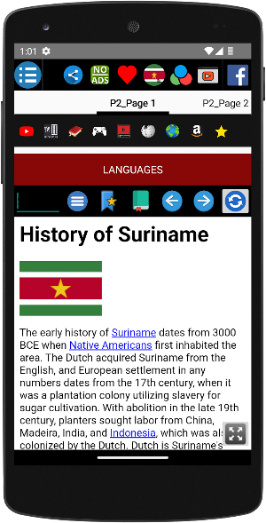 History of Suriname Screenshot 3