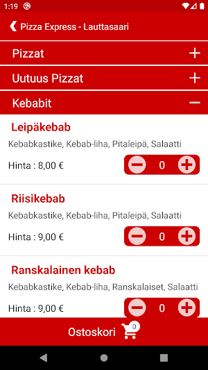 Pizza Express - Lauttasaari Screenshot 2
