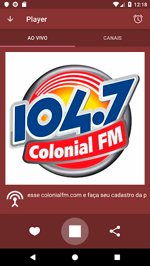 Rádio Colonial FM Screenshot 0
