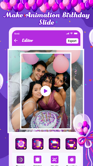 Latest Birthday Video Maker Screenshot 2