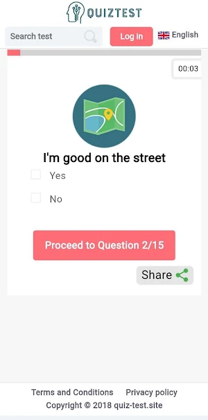Quiz Test Screenshot 3