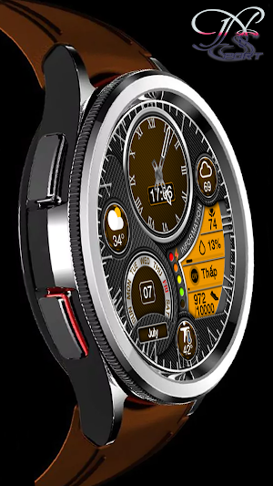 [N-SPORt637] Black&Color Watch Screenshot 3