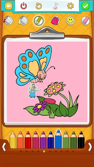 Butterfly Coloring Pages Screenshot 1