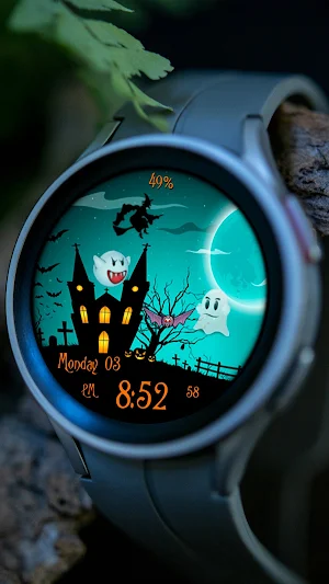 DIGI Halloween TS01 Watch face Screenshot 3