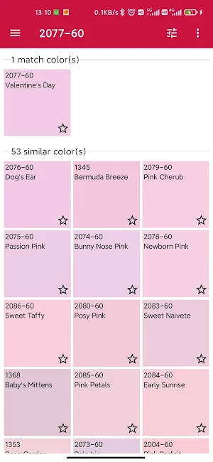 Benjamin Moore Paint Colors Screenshot 3