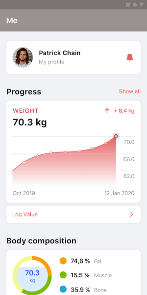 MK Natural Fitness Screenshot 2