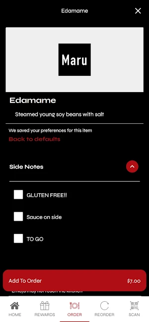 Maru Korean Bistro Screenshot 2