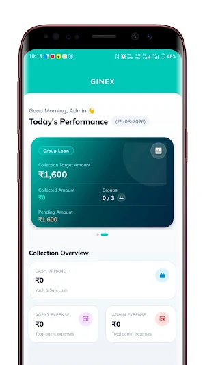 Ginex Finance Screenshot 1
