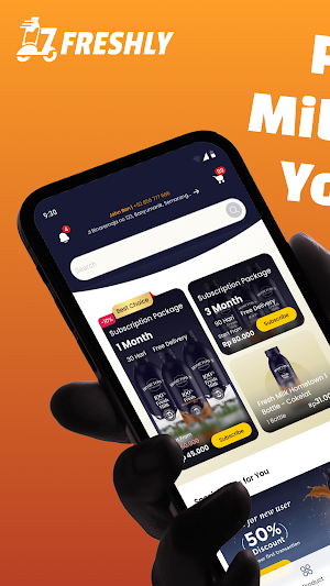 Freshly: Dairy Delivery Screenshot 0