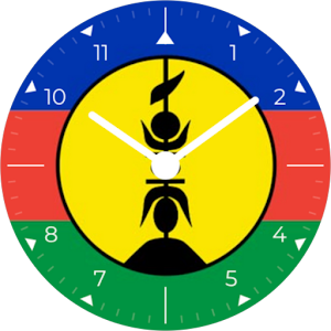 New Caledonia Analog Watch Screenshot 0