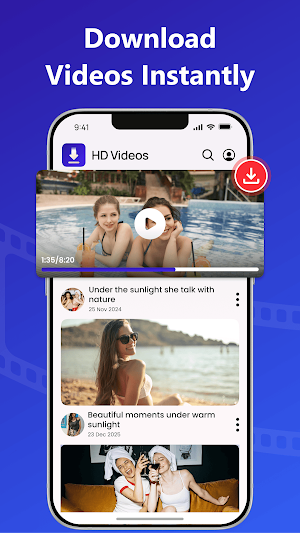 HD Video Downloader & Launcher Screenshot 1