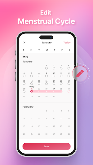 Period Tracker: Ovulation Date Screenshot 3